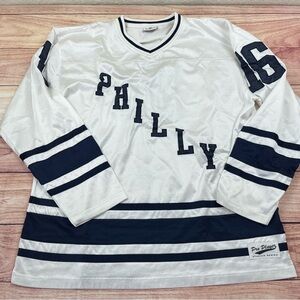 Vintage Y2K Pro Player Philly 16 Stadium Series Hockey Jersey Men's XL White
